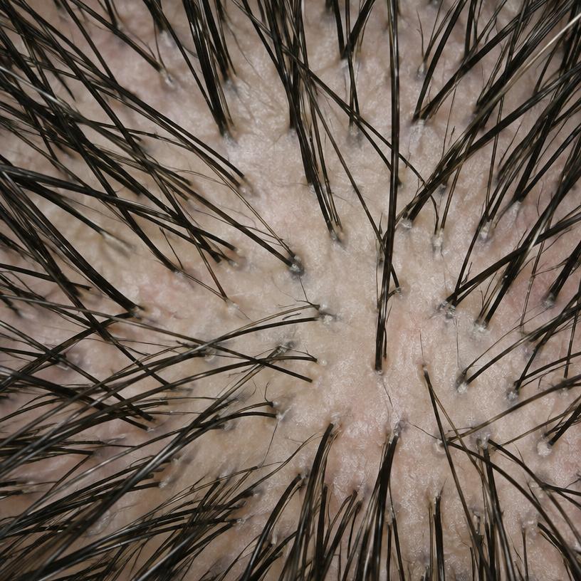Density illustrative close-up